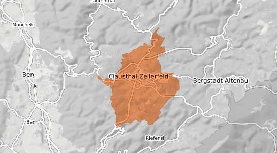 Mietspiegelkarte Clausthal Zellerfeld Clausthal Zellerfeld